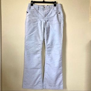 Tommy Hilfiger Light Blue Wide Leg Corduroys Size 6
